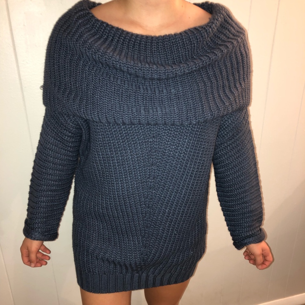 Sleeveless sweater dress